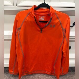 Under Armour Orange Pullover YXL